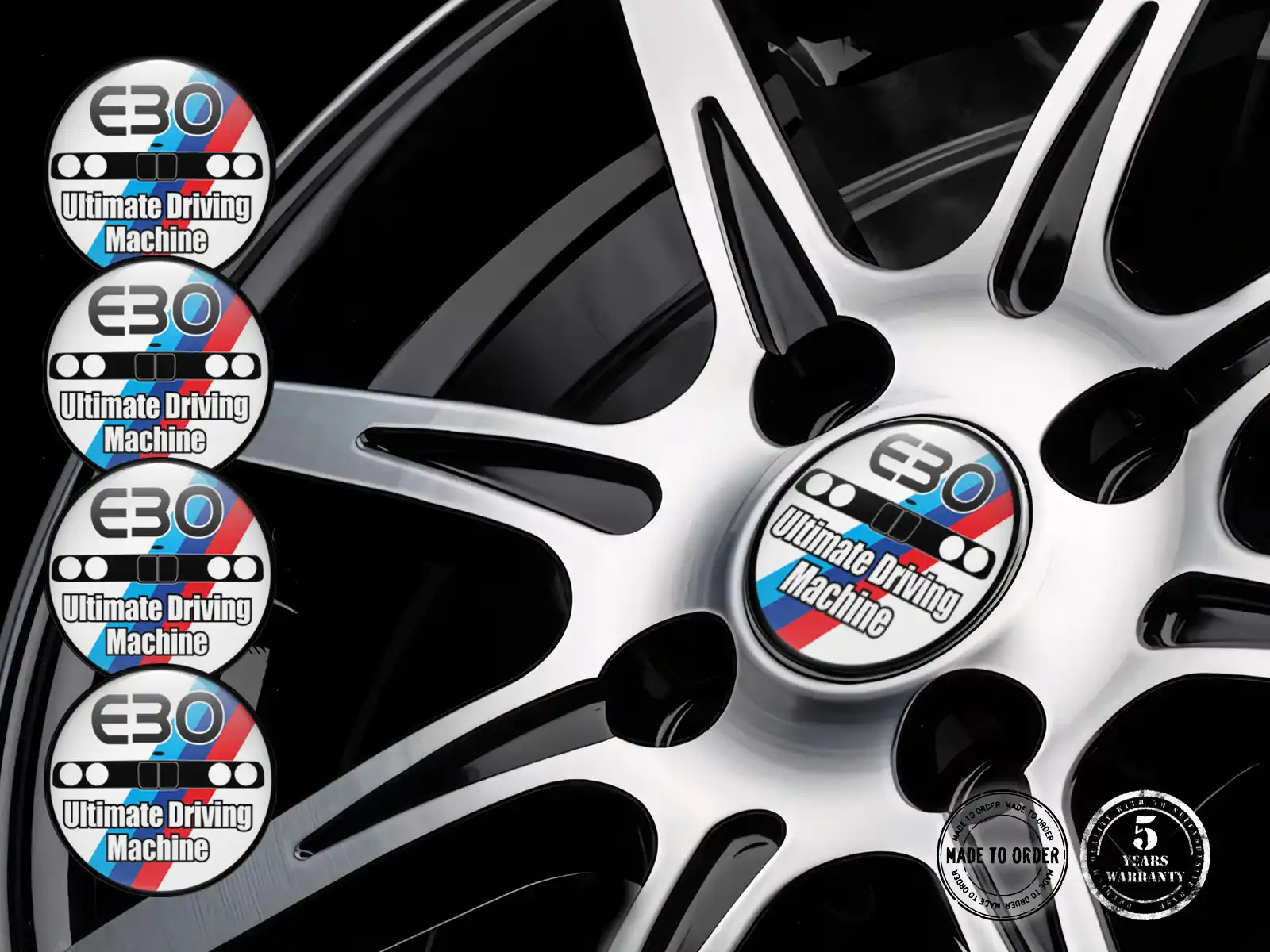 BMW Pegatina de Rueda Racing Interestelar Lujo